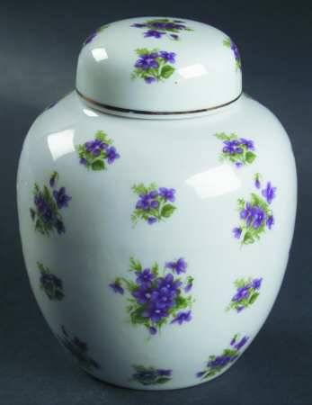 LEF77 Small Ginger Jar & Lid
