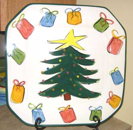 Christmass Tree by L. Pierce Pottery