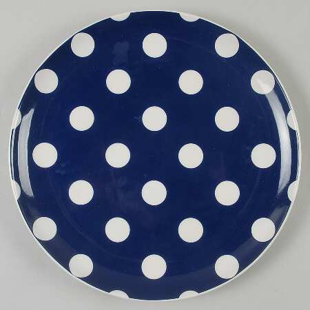 Sag Harbor Navy Salad Plate
