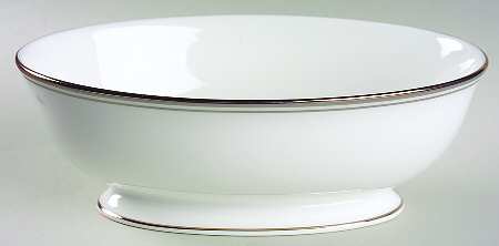 Federal Platinum Slate (Grey) 9" Oval Vegetable Bowl
