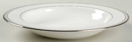 Federal Platinum Slate (Grey) Large Rim Soup Bowl