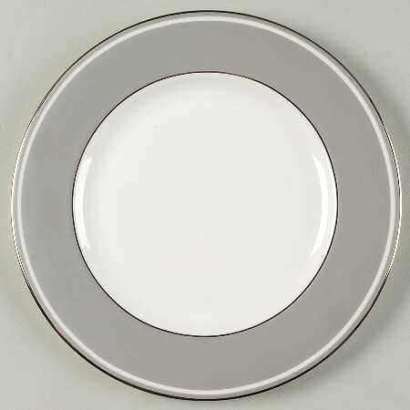 Federal Platinum Slate (Grey) Salad Plate