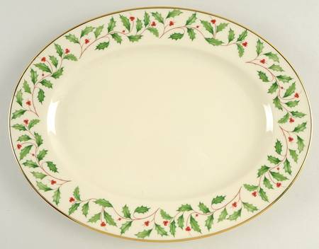 L144 13" Oval Serving Platter