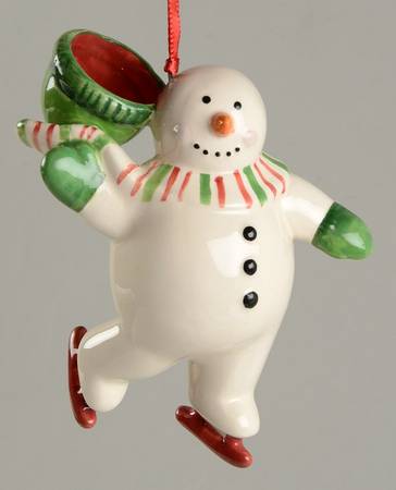 Bluster the Snowman Ornament