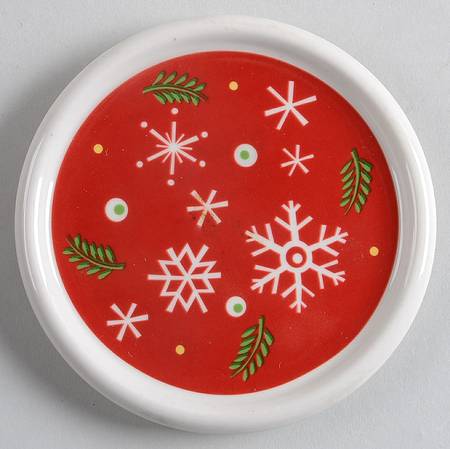 Bluster the Snowman 1 Pint Coaster/Crock Lid