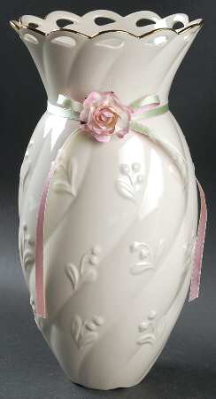 Love Notes 11" Pierced Vase