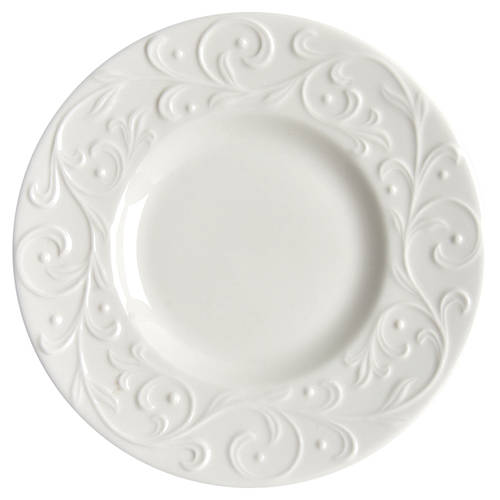 Opal Innocence Carved Party Plate