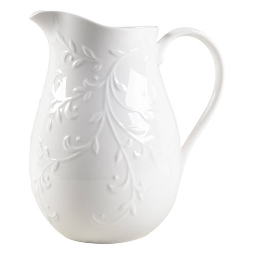 Opal Innocence Carved 80 Oz Pitcher by Lenox