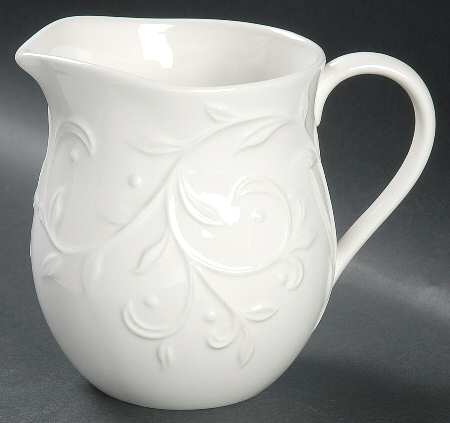 Opal Innocence Carved Creamer
