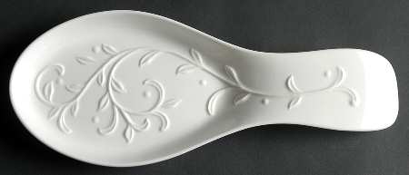 Opal Innocence Carved Spoon Rest/Holder (Holds 1 Spoon)