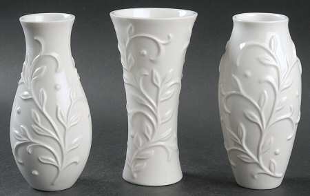 Opal Innocence Carved (Set of 3 Moti)f 5" Vase