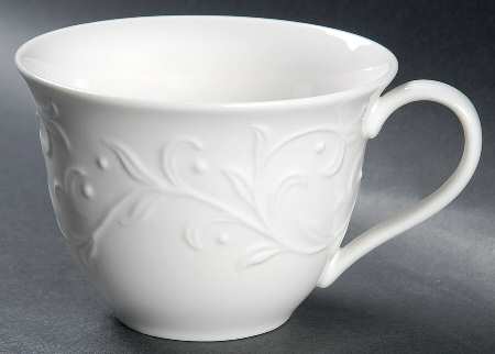 Opal Innocence Carved Flat Cup by Lenox