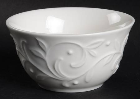 Opal Innocence Carved Dessert Bowl