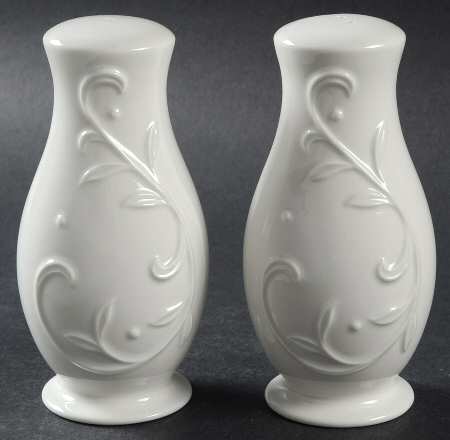 Opal Innocence Carved Salt & Pepper Set