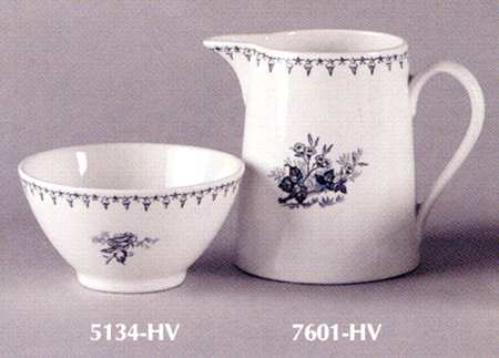 Flore Bleu by Luneville