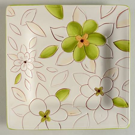 Lola Square Salad Plate