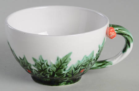 White Christmas Snack Cup