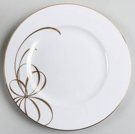 Belle Boulevard Gold Dinner Plate