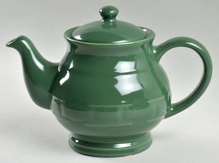 Woven Traditions Ivy Green Teapot & Lid