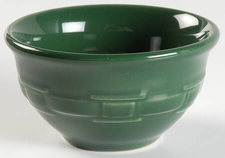 Woven Traditions Ivy Green Dessert Bowl