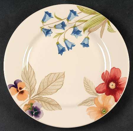 Botanical Fields Luncheon Plate
