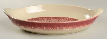 American Craft Paprika 13" Oval Baker