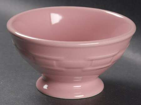 Woven Traditions Pink Footed Ice Cream Cup