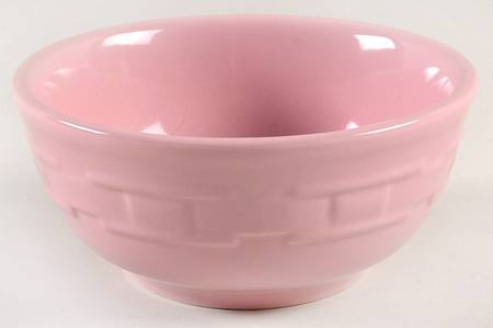 Woven Traditions Pink 5" All Purpose Bowl