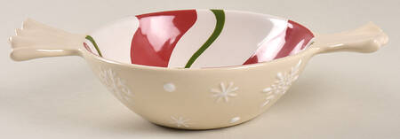 Snowflake Dip Bowl (for Dip and Spreader)