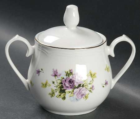 Lydia Sugar Bowl & Lid