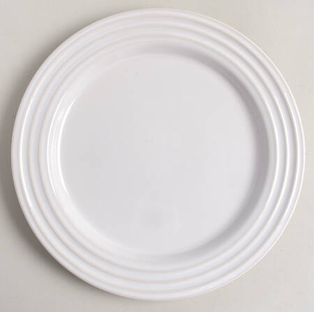 White Salad Plate