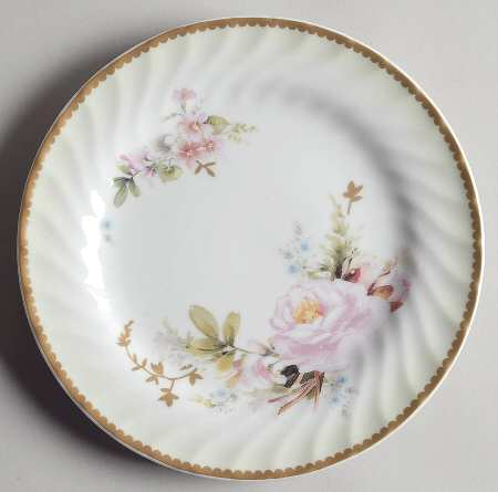 Charmed Rose Salad Plate