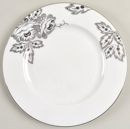 Floral Waltz Salad Plate