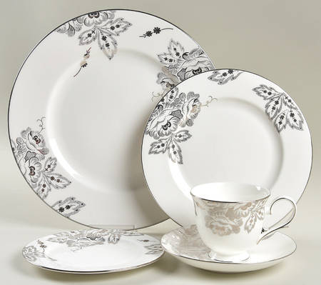 Floral Waltz 5 Piece Place Setting