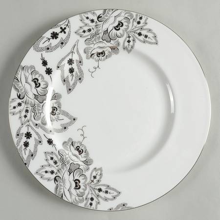 Floral Waltz Accent Luncheon Plate