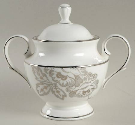 Floral Waltz Sugar Bowl & Lid