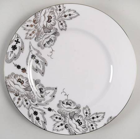 Floral Waltz Accent Luncheon Plate