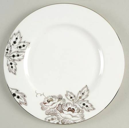 Floral Waltz Salad Plate