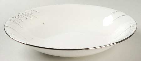 Platinum Ice 8" Individual Pasta Bowl by Lenox