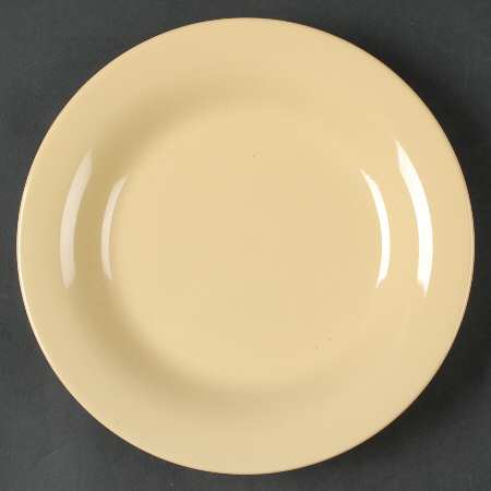 Diner Yellow Salad Plate