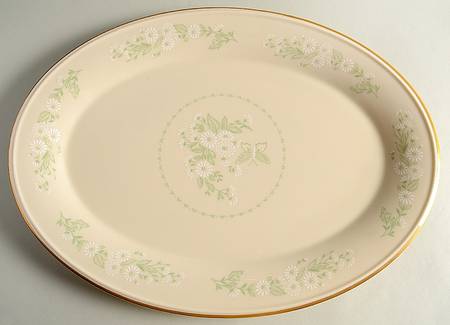 L162 16" Oval Serving Platter by Lenox