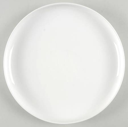 Classic White Coupe Dinner Plate