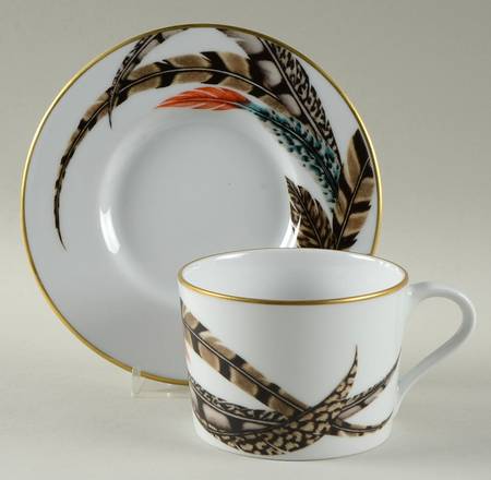 Carolyn Flat Cup & Saucer Set