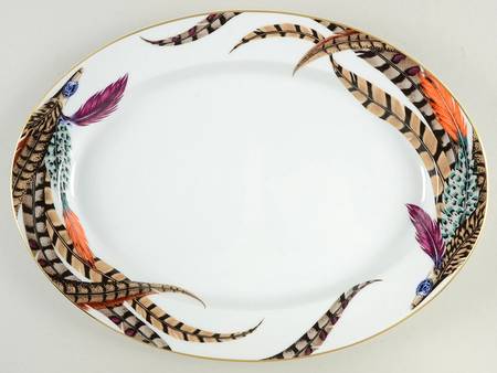 Carolyn 15" Oval Serving Platter