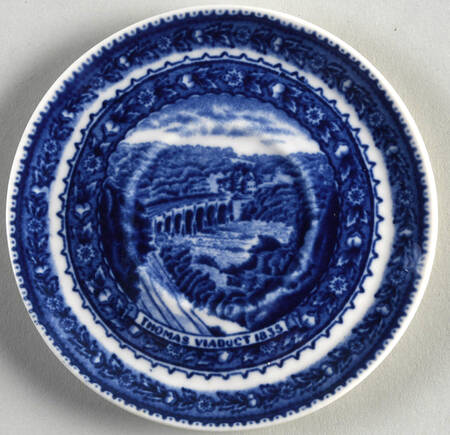Baltimore & Ohio Railroad Saucer for Demitasse Cup