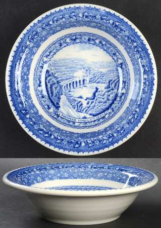 Baltimore & Ohio Railroad Rim Fruit/Dessert (Sauce) Bowl