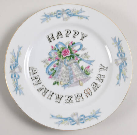 Anniversary Luncheon Plate