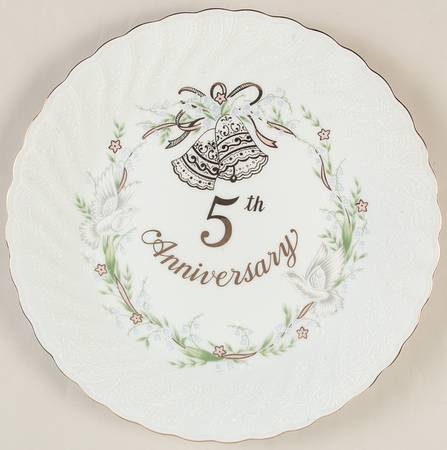 Anniversary Dinner Plate