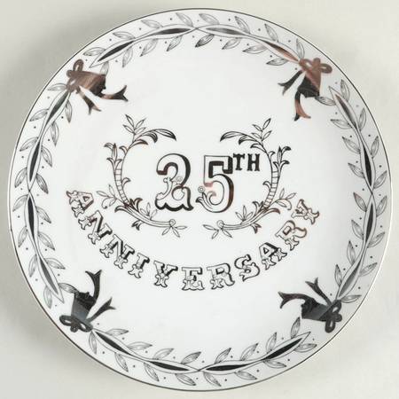 Anniversary Coupe Luncheon Plate