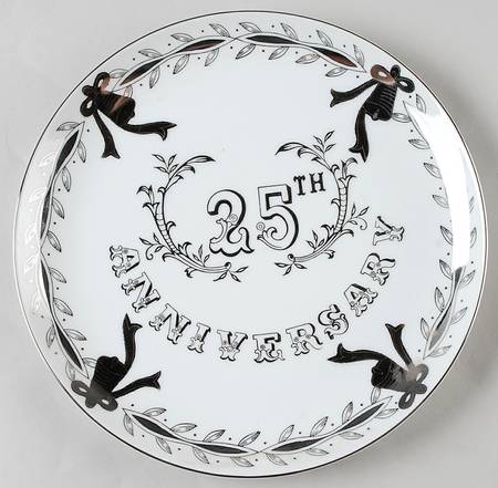 Anniversary Coupe Luncheon Plate